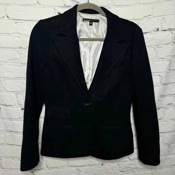 Calvin Tran Women’s Black Wool Blazer size Medium - Picture 1 of 9